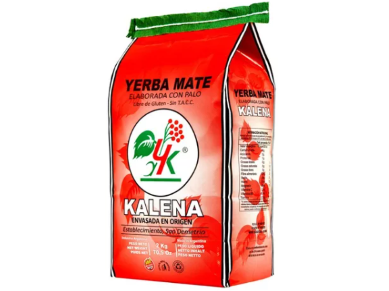 Pack x 6 Yerba Mate Kalena Tradicional 500grs.