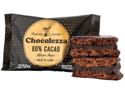 Caja exhibidora x12u. 80% Cacao Chocolezza 50grs.