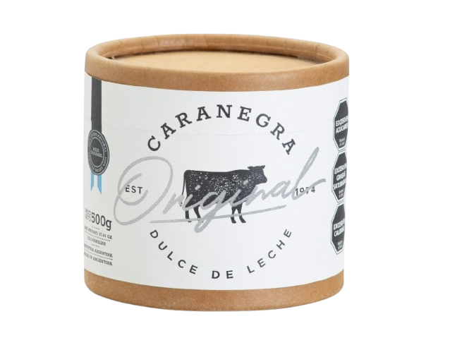 Dulce de Leche Cara Negra - Pote cartón x 500grs x bulto 12 u.