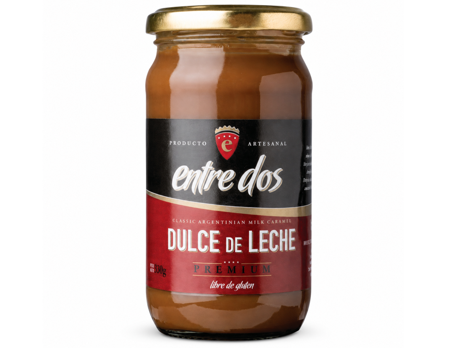 Dulce de leche vidrio 450g - Unidad