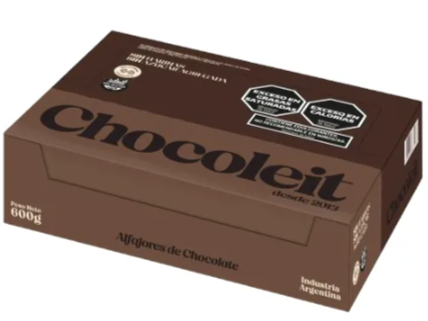 Estuche Alfajor Chocoleit Negro x 6u.