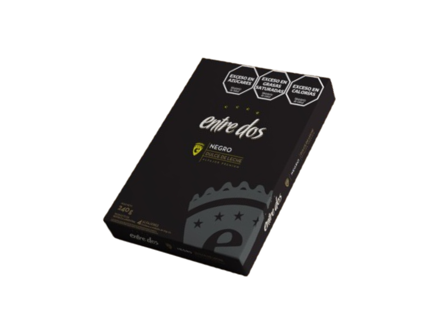 Estuche x 4 unidades Negro x 60grs.