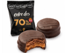 Caja x 18u. Alfajores 70% Cacao SIN GLUTEN Entre Dos x 45g.