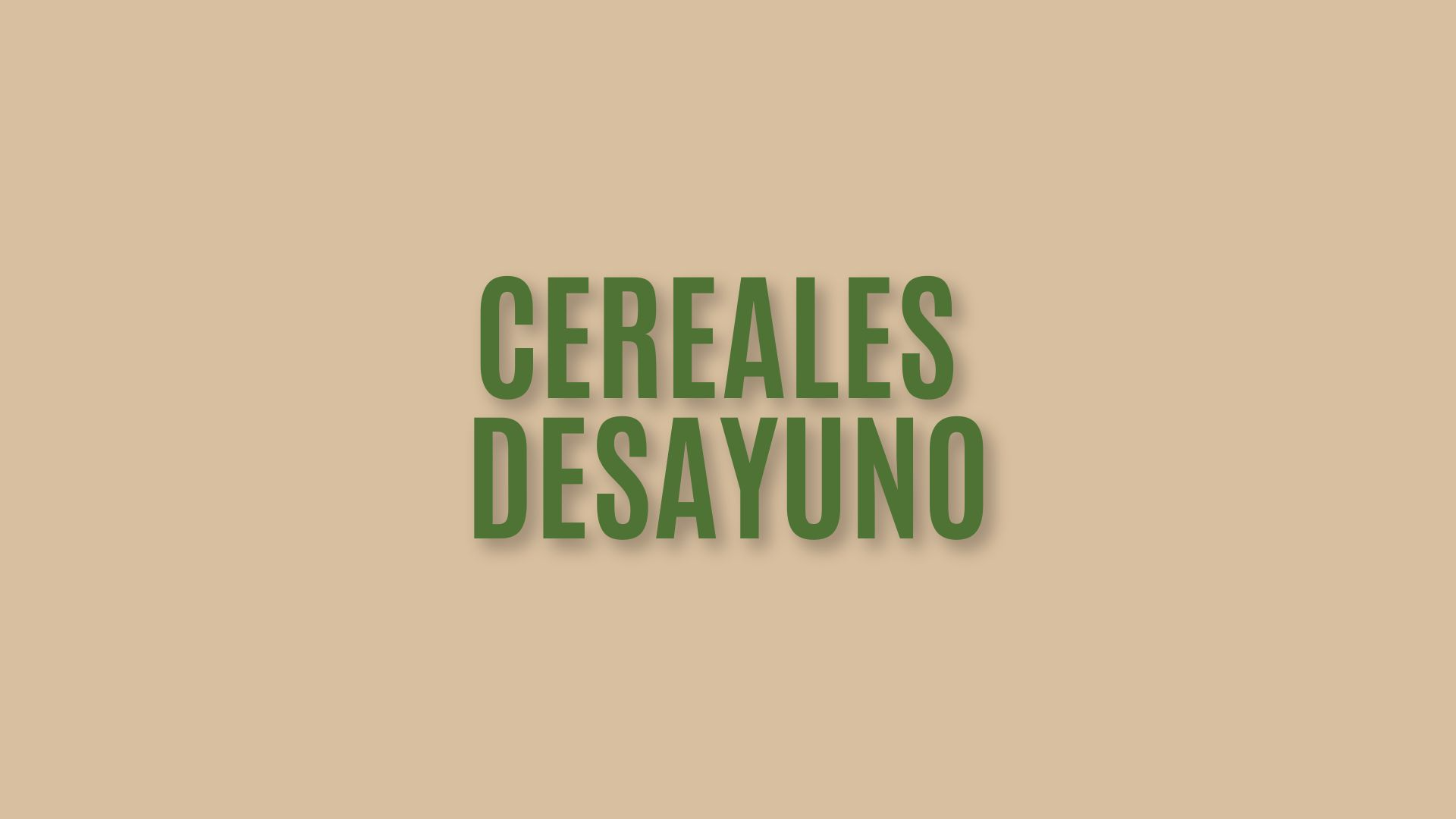 Cereales