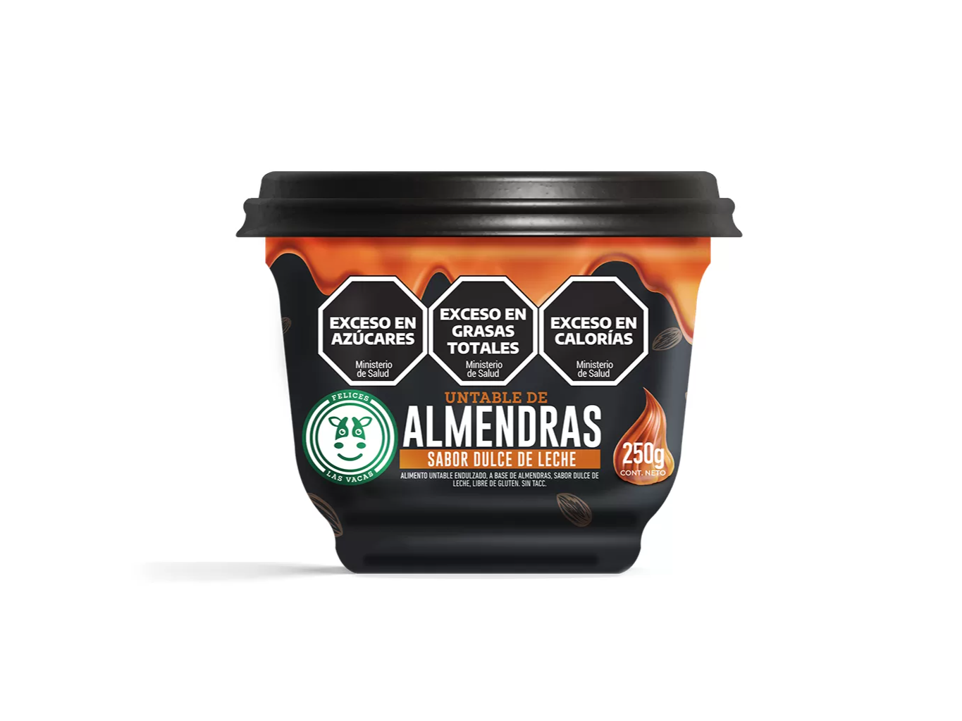 UNTABLE DE ALMENDRAS SABOR DULCE DE LECHE