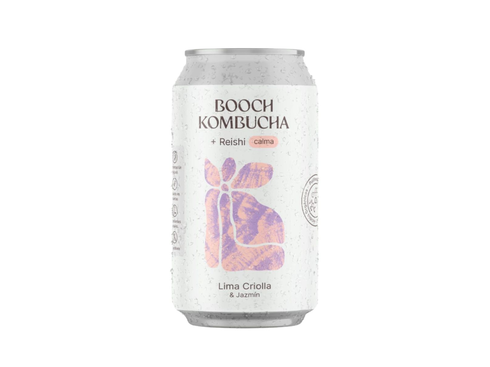 KOMBUCHA ADAPTÓGENOS, LIMA, JAZMÍN Y REISHI
