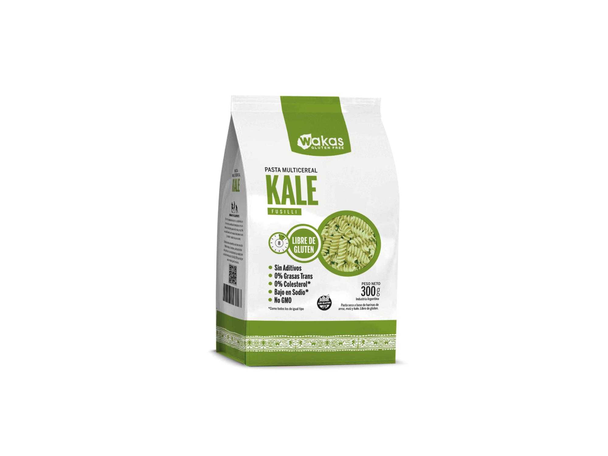 PASTA SECA FUSILLI CON KALE