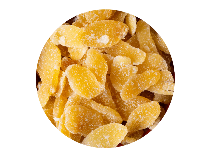 JENGIBRE EN RODAJAS GLASEADO