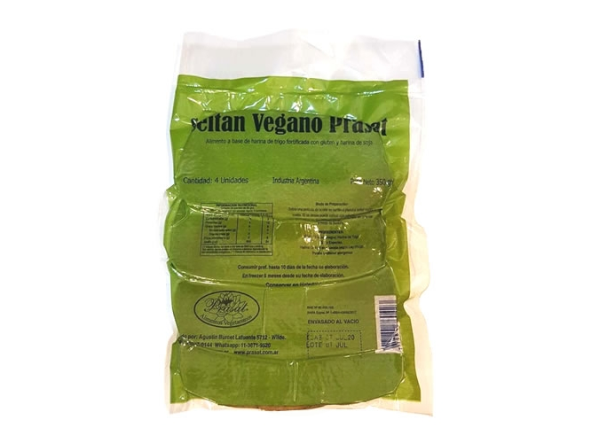 SEITAN VEGANO EN FETAS