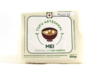 TOFU MEI ESTILO JAPONÉS ORGÁNICO