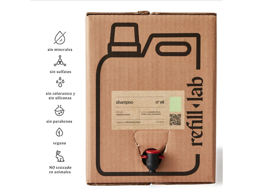 SHAMPOO LÍQUIDO - CABELLOS SECOS