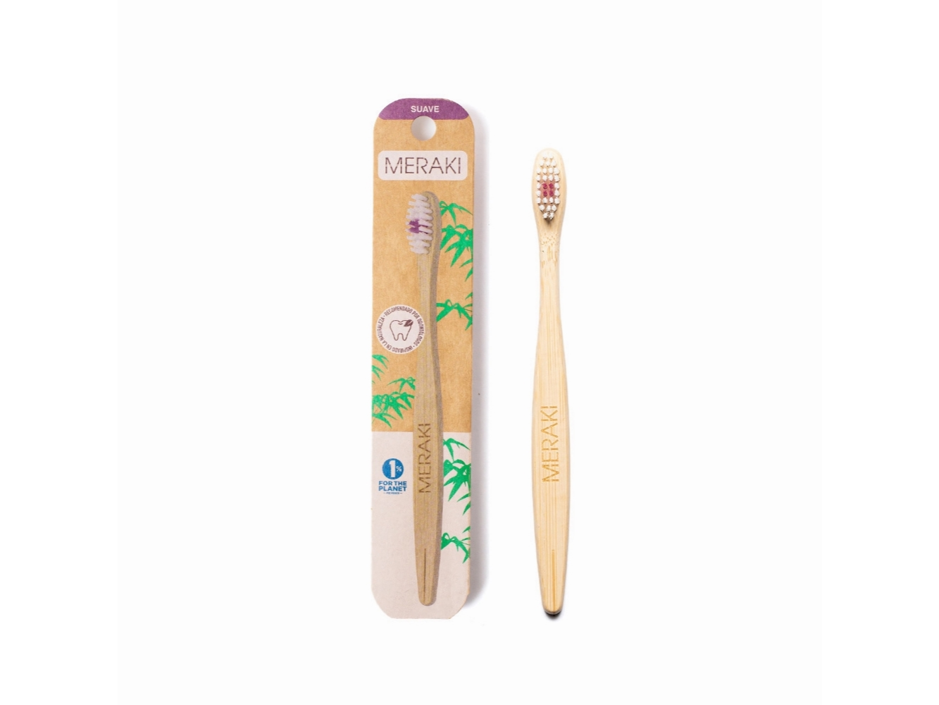 CEPILLO DE DIENTES DE BAMBÚ - SUAVE