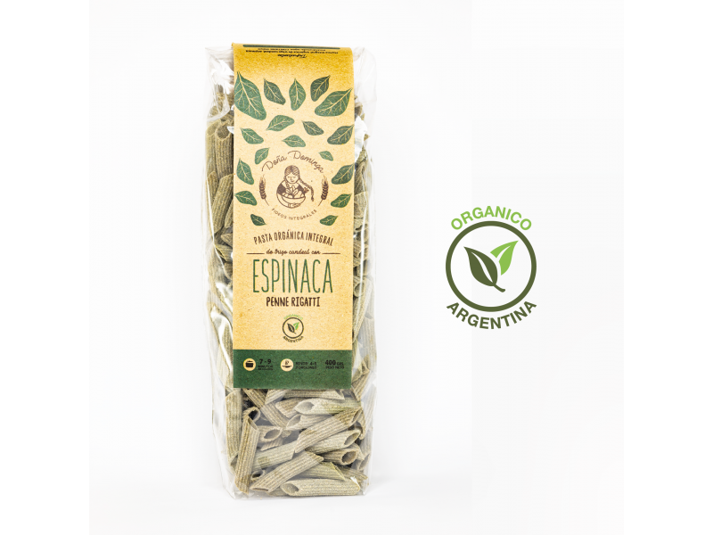 FIDEOS INTEGRALES CON ESPINACA