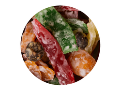 FRUTA EN RODAJAS GLASEADA