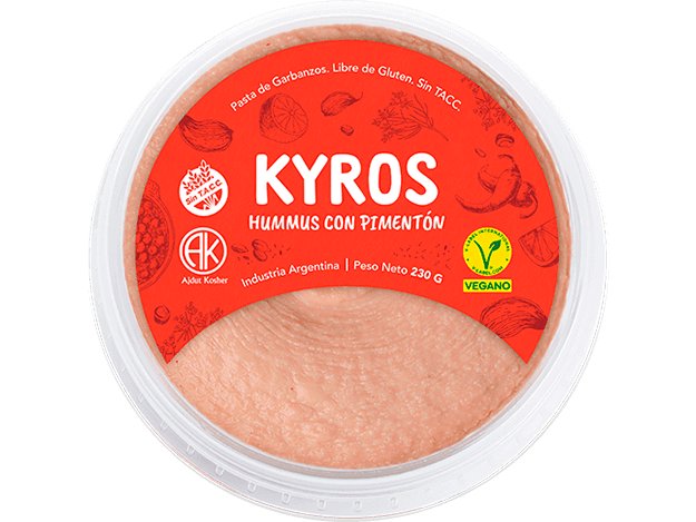 HUMMUS  CON PIMENTÓN