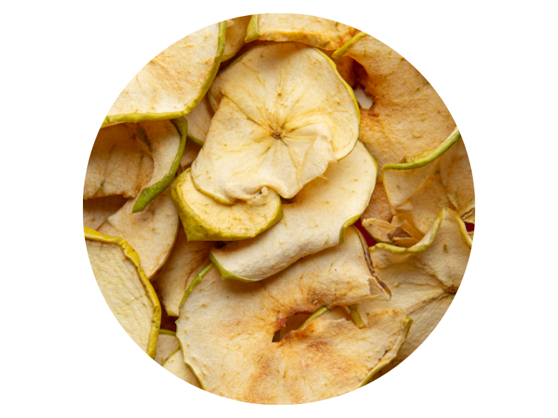 RODAJA MANZANA DESHIDRATADA