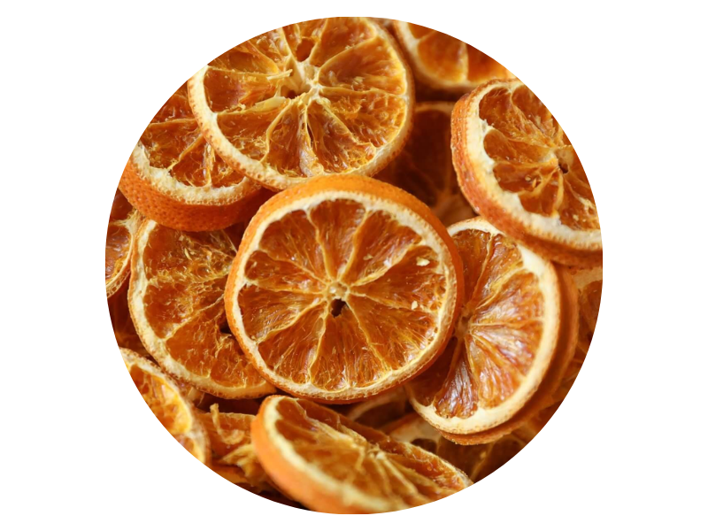 RODAJA NARANJA DESHIDRATADA