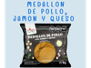 Medallon de pollo jamon y queso
