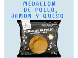 Medallon de pollo jamon y queso