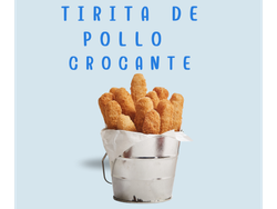 Tirita de pollo crocante