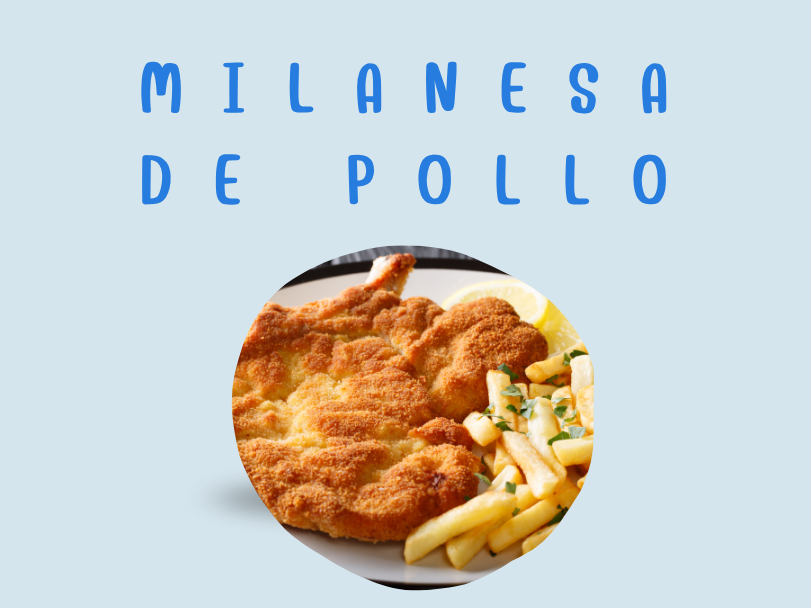 Milanesa de pollo