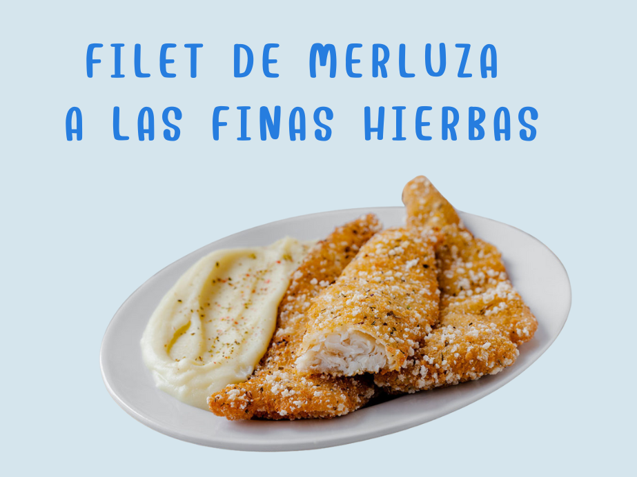 Filet de merluza a las finas hierbas