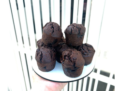 Mini Muffins de doble chocolate - 9u.
