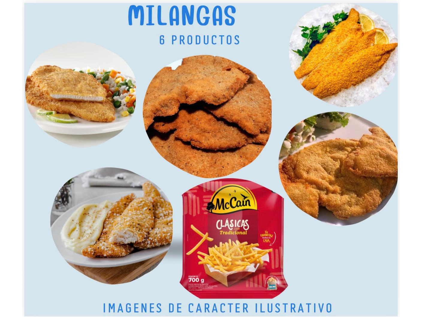 Milangas ¡Papas de regalo!