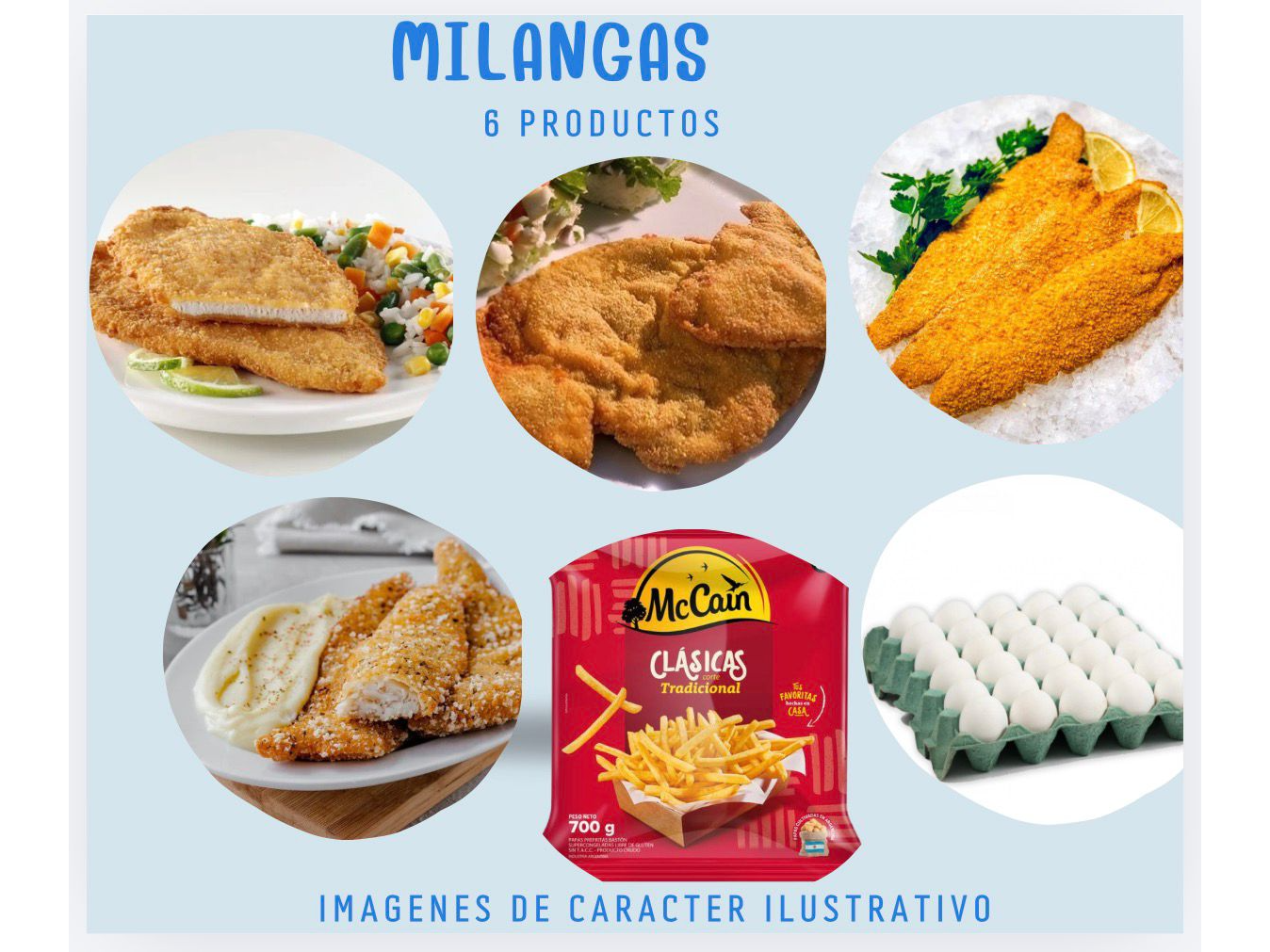 Milangas + extras !