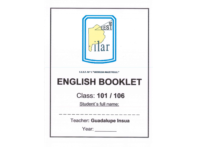 INGLÉS 1 Prof Insúa