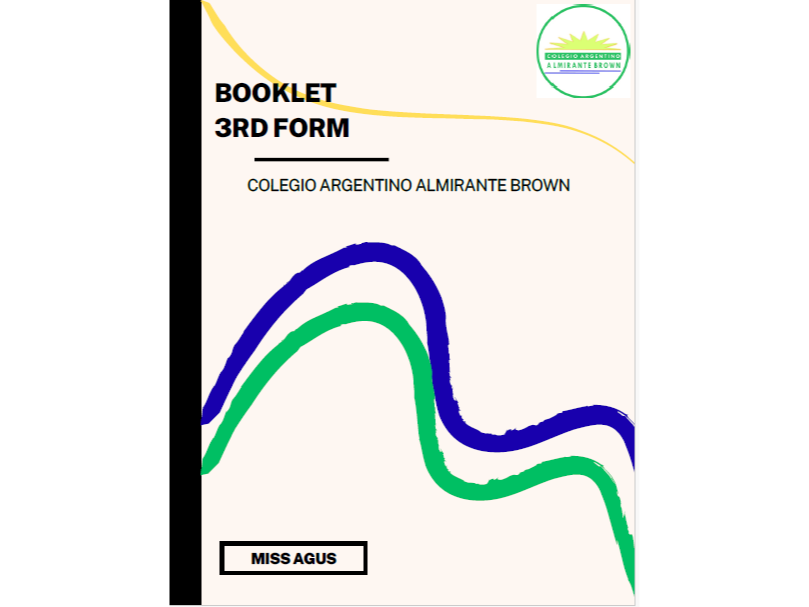 BOOKLET PRIMARIA 3° GRADO - Miss Agustina