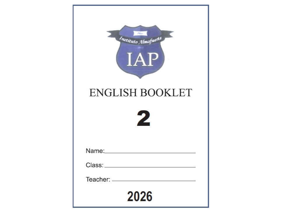 INGLÉS 2 Prof Insùa - Fiore