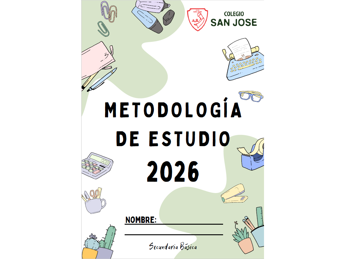 METODOLOGÍA DE ESTUDIO 1°, 2° , 3°