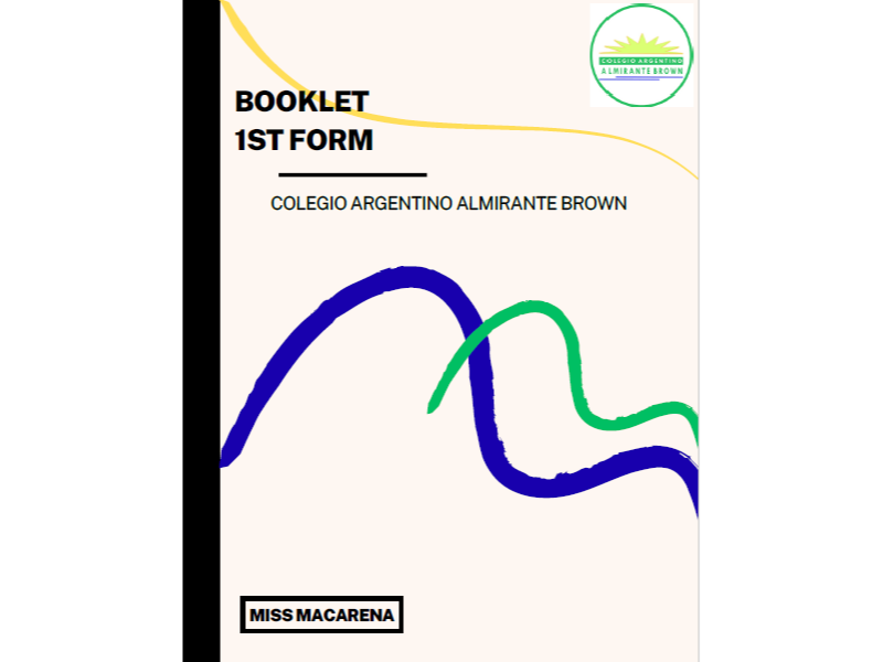 BOOKLET PRIMARIA 1° GRADO - Miss Macarena