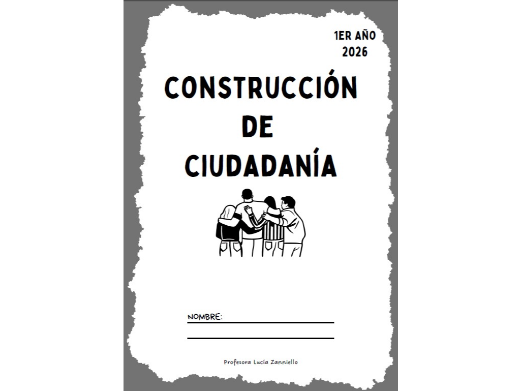 CONSTRUCCIÓN CIUDADANA 1 - Pof Lucia Zanniello