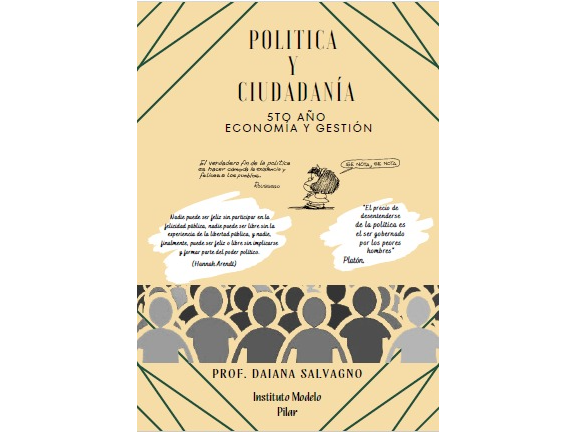 POLÍTICA Y CIUDADANÍA 5°ECO - Prof Salvagno