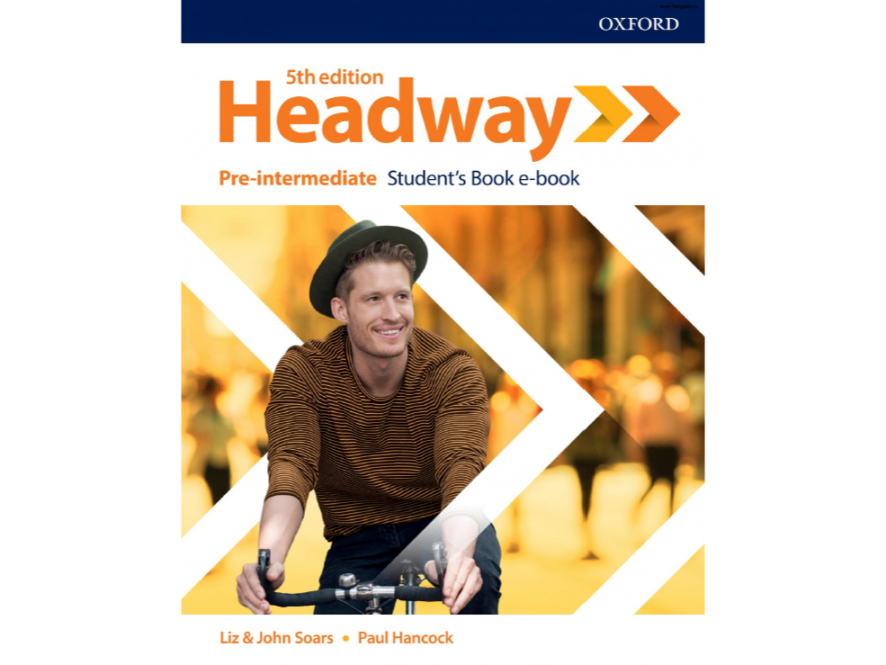 HEADWAY PRE- INTERMEDIATE  STUDENT BOOK (3°año)