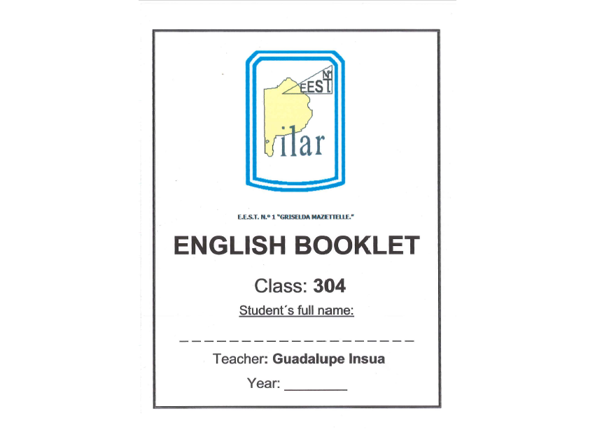 INGLÉS 3 - Prof Insúa