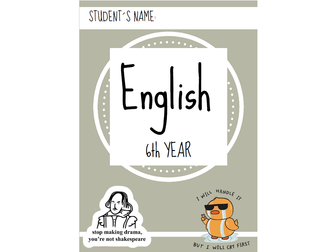 INGLÉS 6° - Prof Miriam Villalba