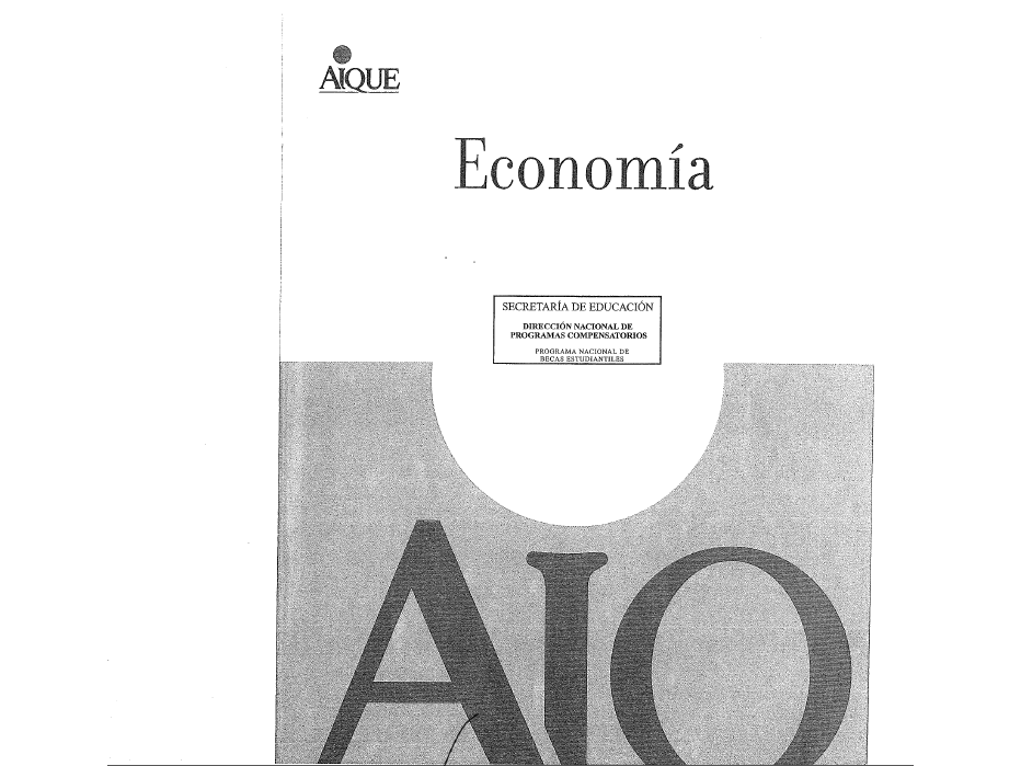 ECONOMÍA POLITICA 6º - Prof Lucía Fermani