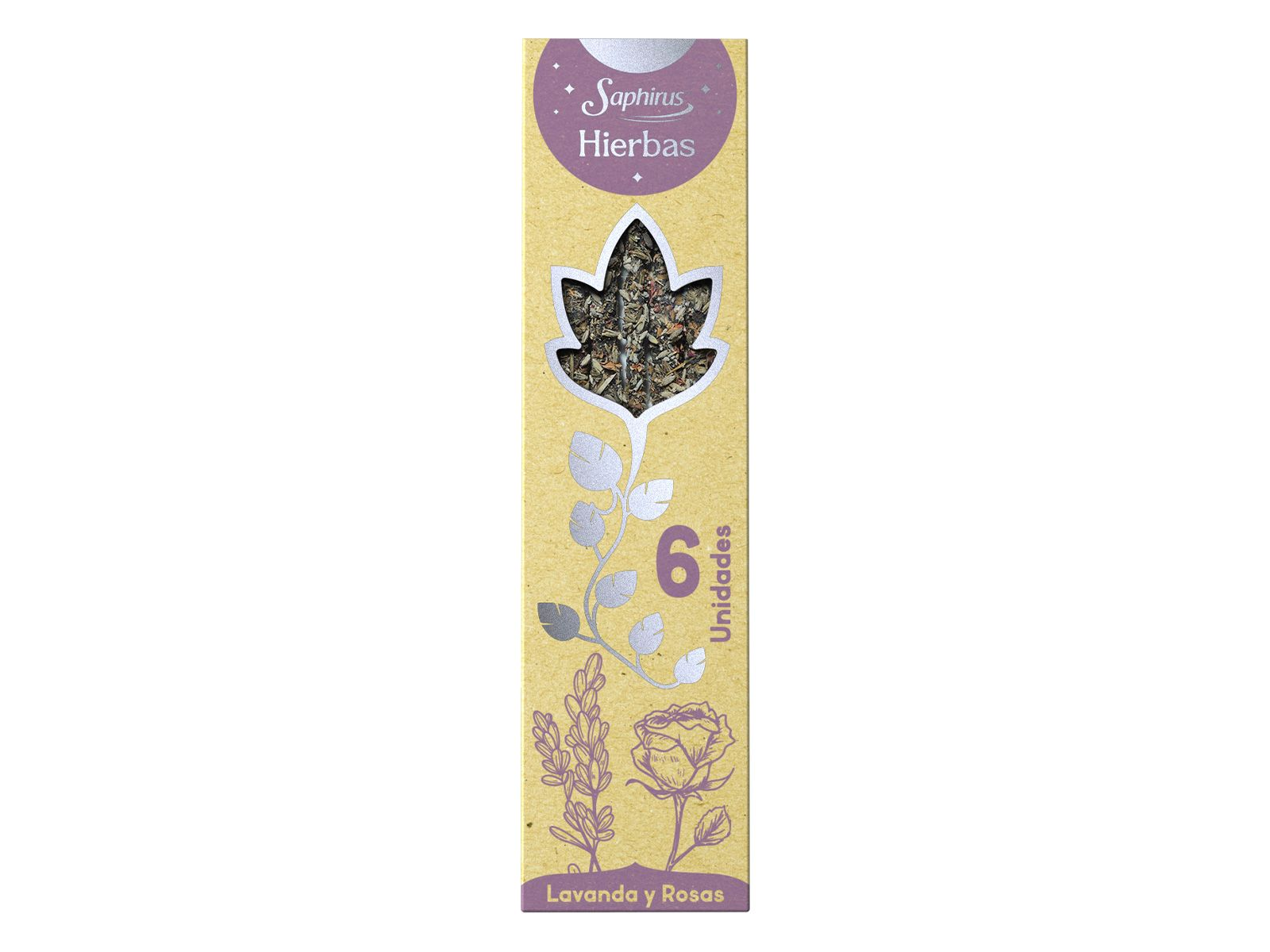 Hierbas Lavanda y rosas