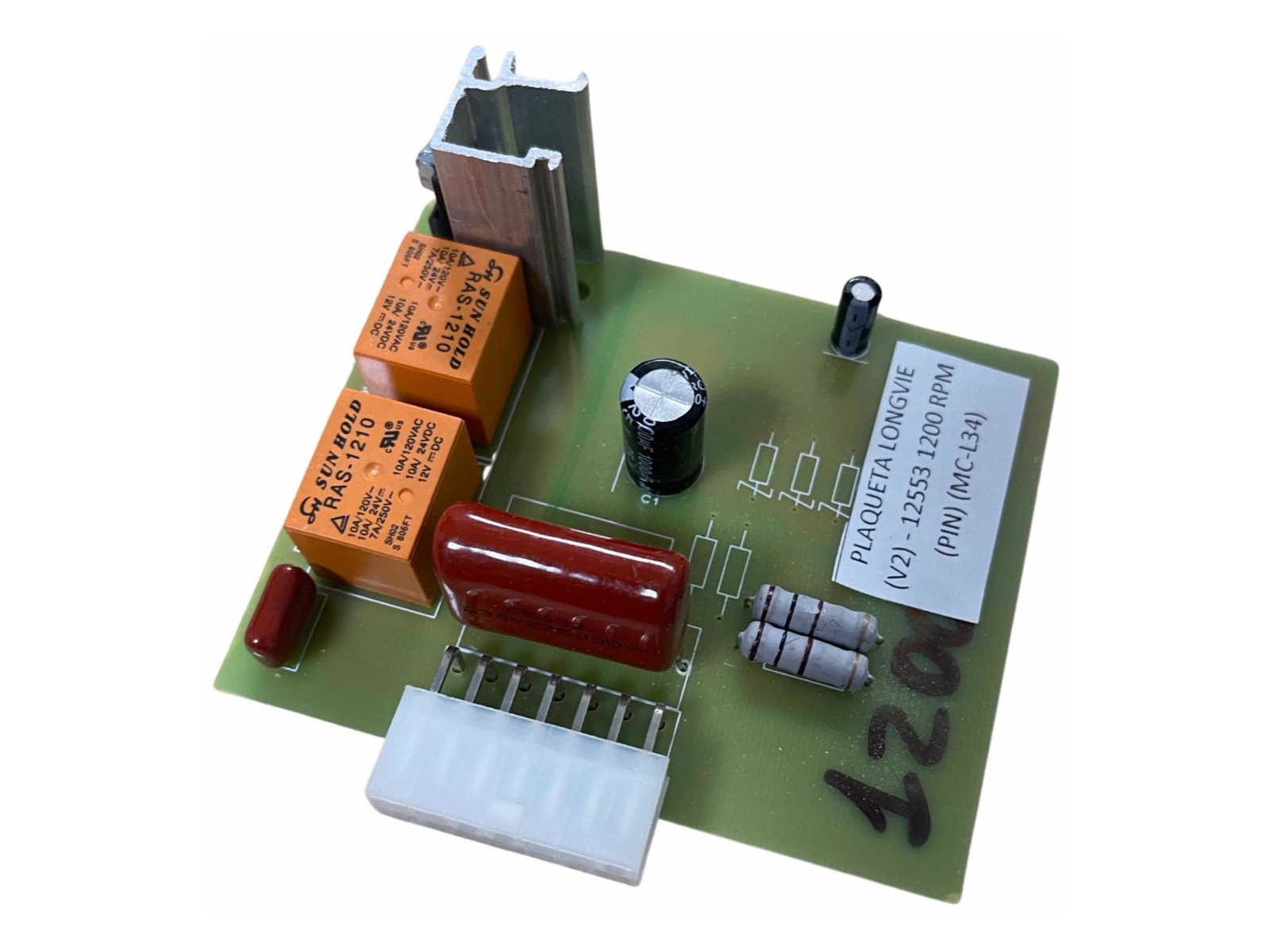 PLAQUETA LONGVIE 1200 RPM