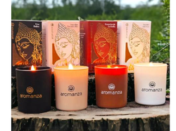 Vela de soja aromanza