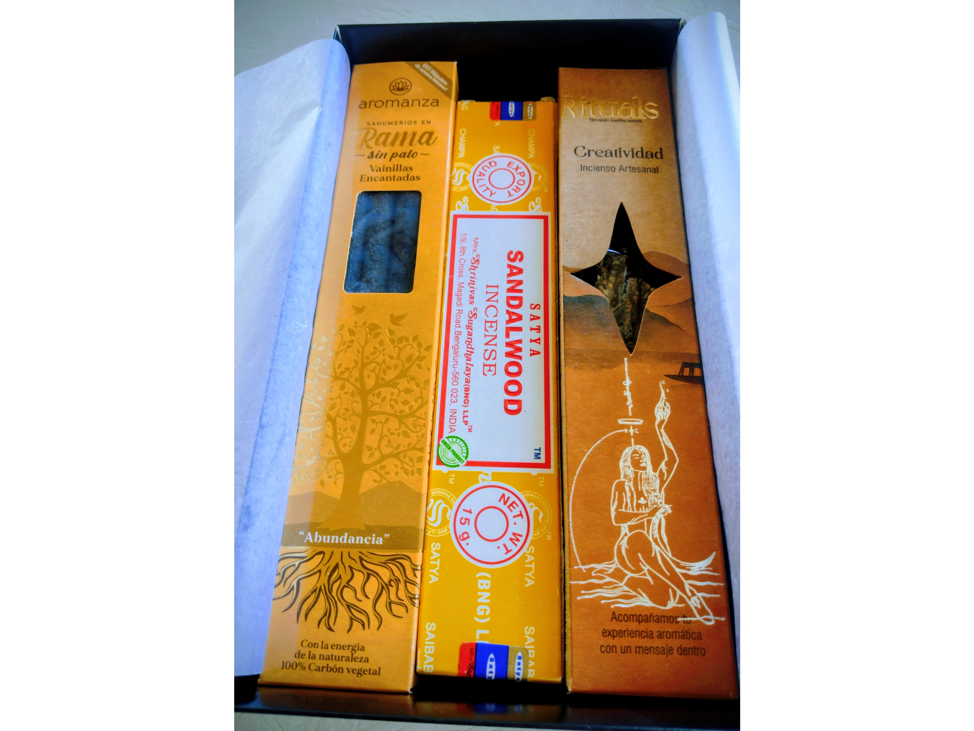 Box de regalo 1 - podés combinar otras fragancias