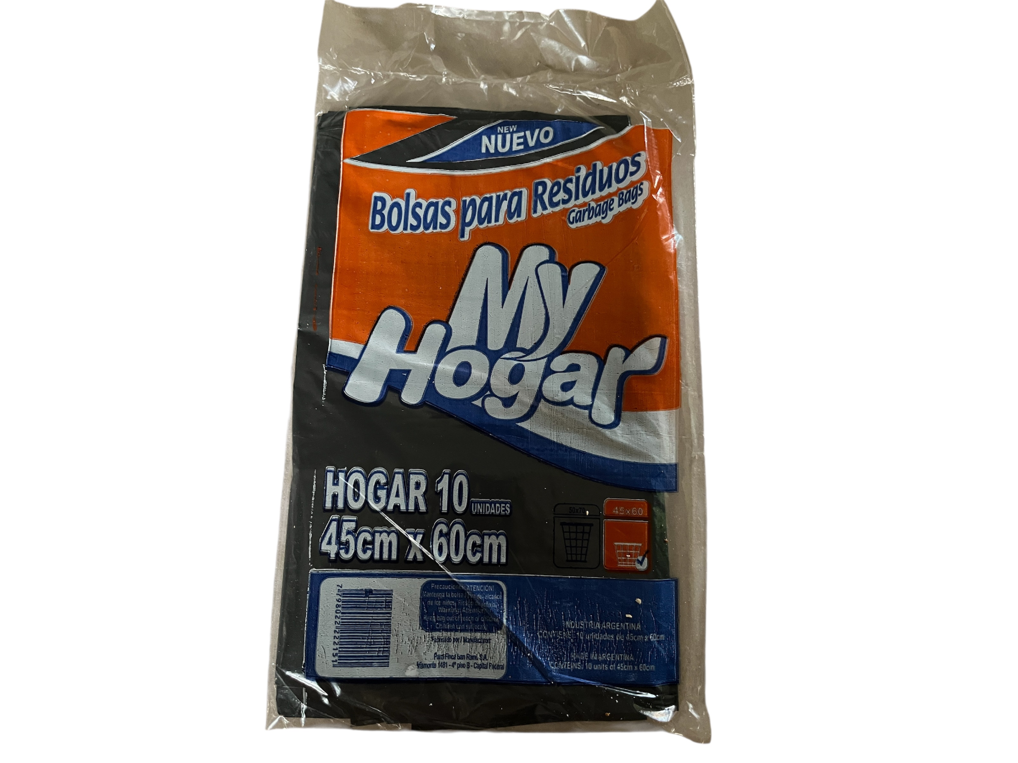 Bolsa de basura 45x 60