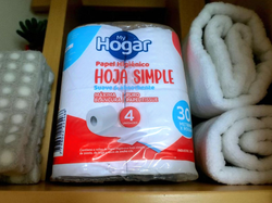 Papel higiénico simple 4 x 30mts