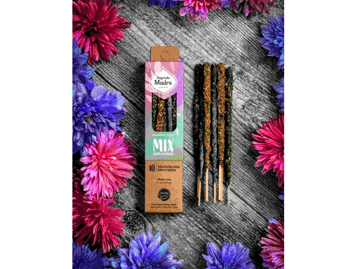 Mix hiervas y flores sagrada madre