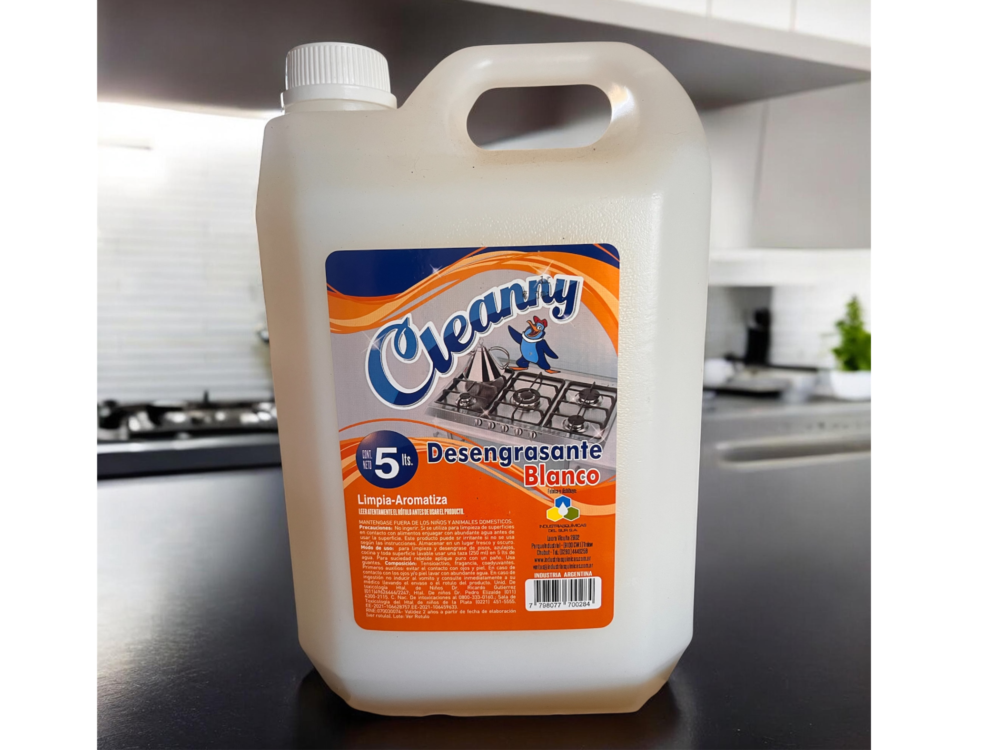 Desengrasante blanco x 5 litros