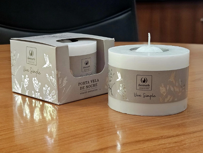 Velón infinito 5.5 x 8 cm