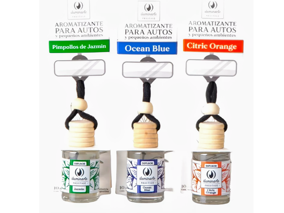 Difusor para auto iluminarte